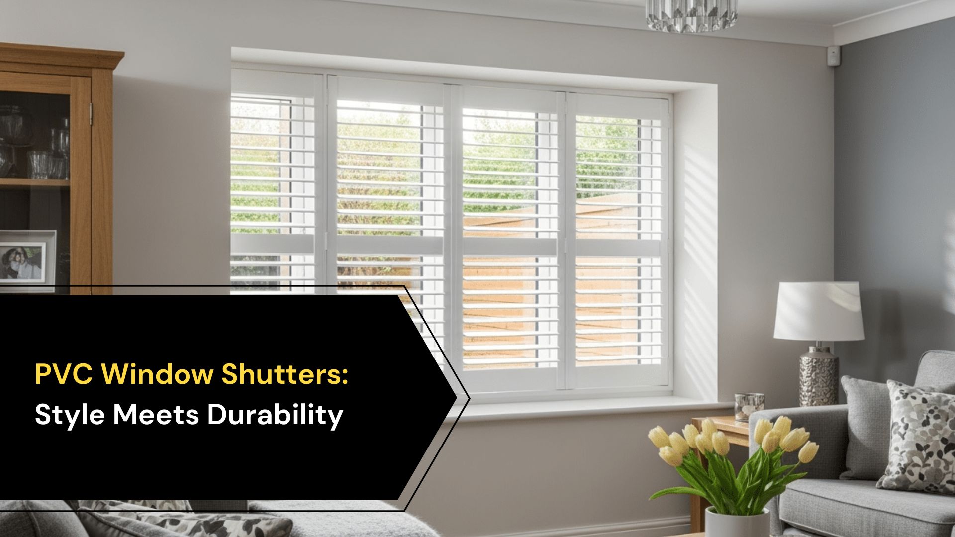 PVC Window Shutters | TheShadeHome